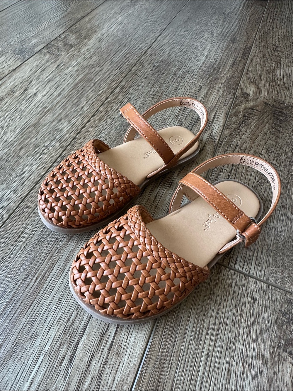 Toddler Woven Closed-Toe Sandals